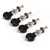 Grover Champion Friction Banjo Tuning Pegs, Nickel, set of 4