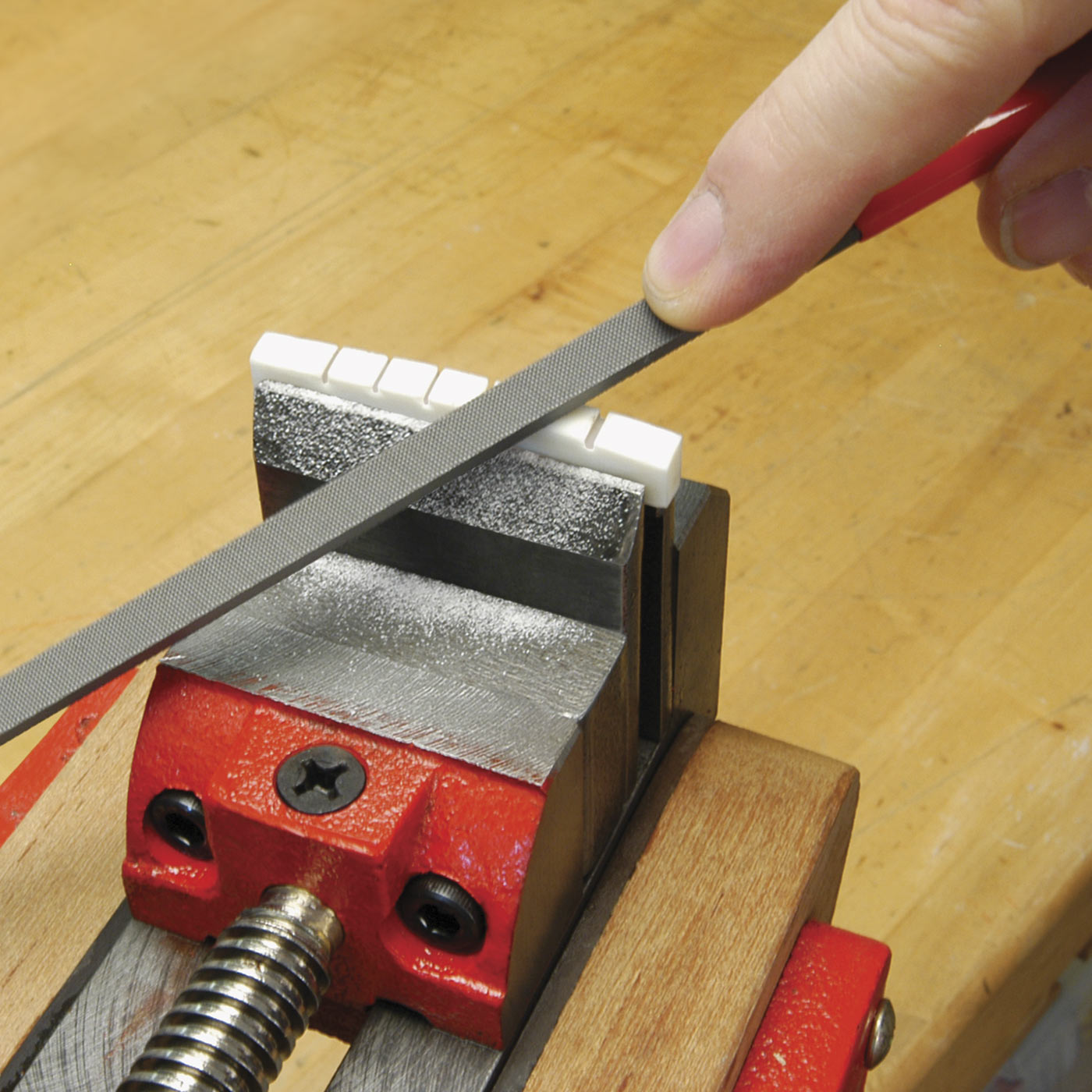 Nut and Saddle Shaping Files, Set of 2