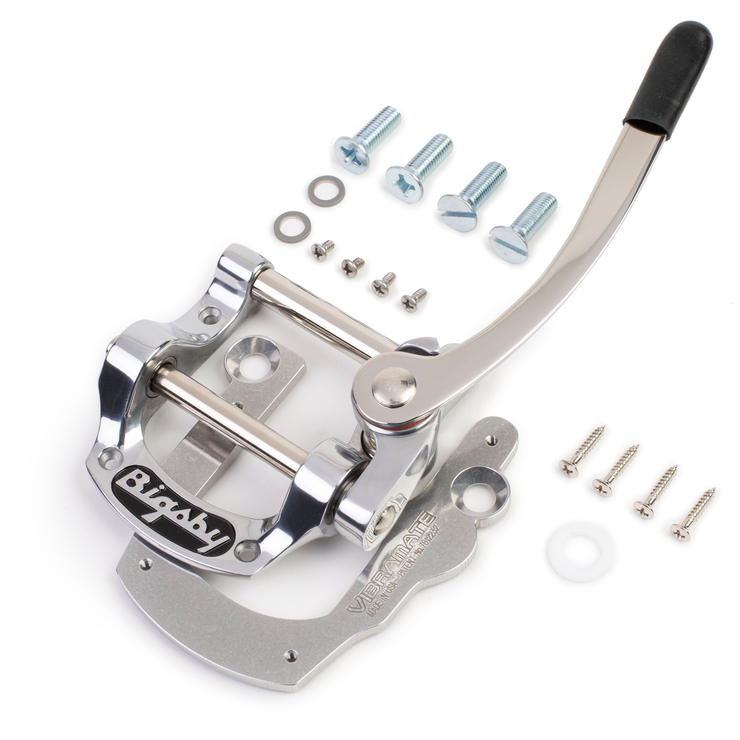 Bigsby B5 with Vibramate V5 - Polished Aluminum