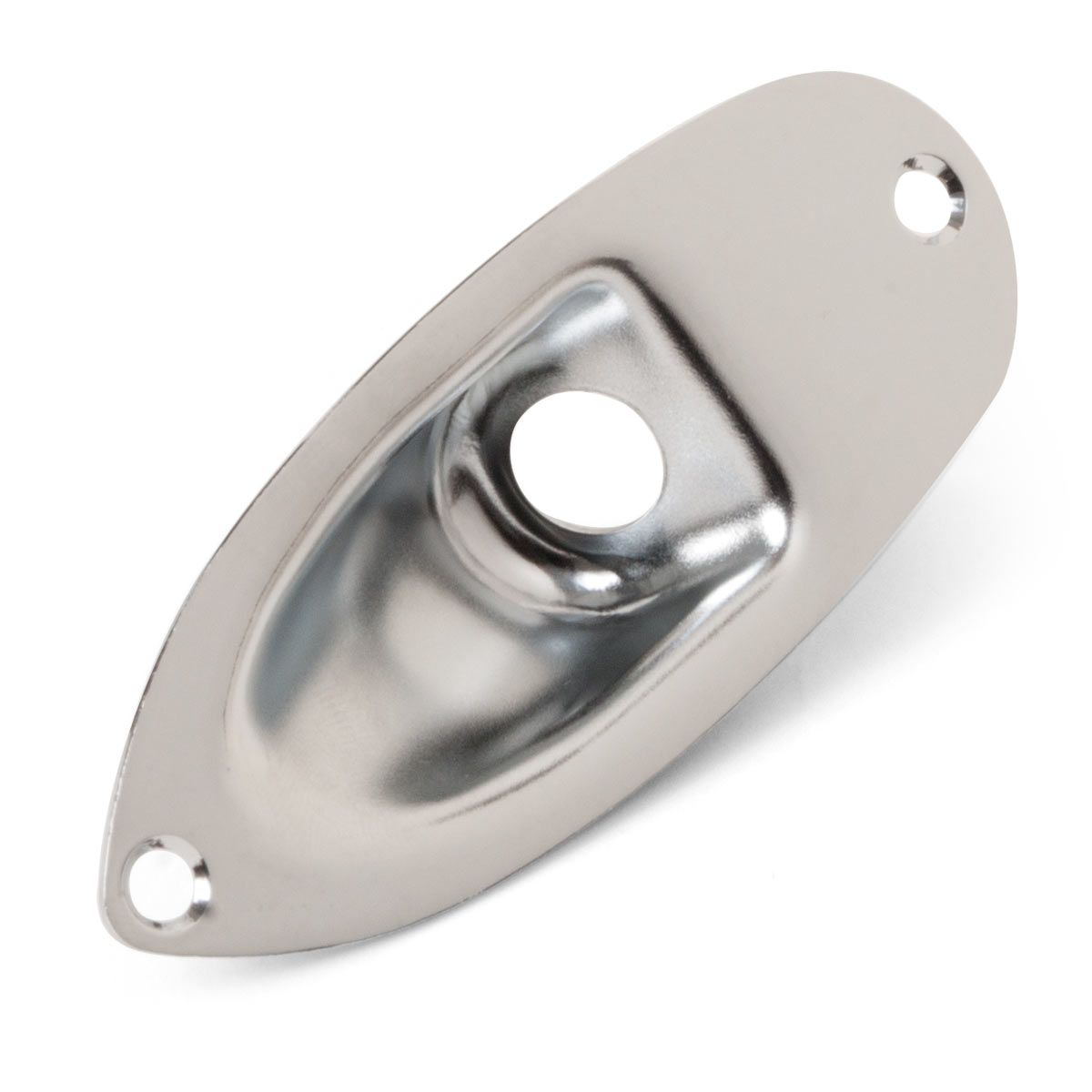 Jack Plate for Strat, Chrome