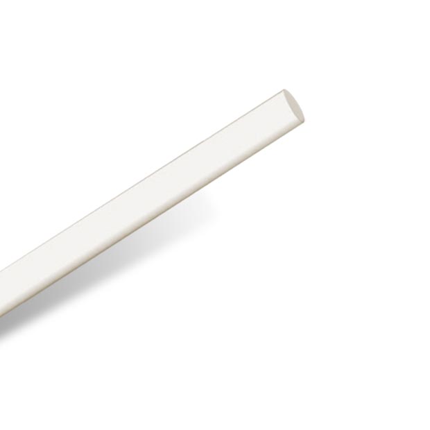 Plastic Side Dot Material, White, 3/32" diameter