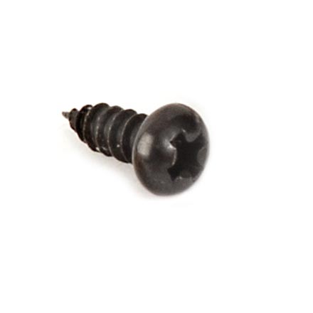 Truss Rod Cover Screw, Black, Phillips (0.099")