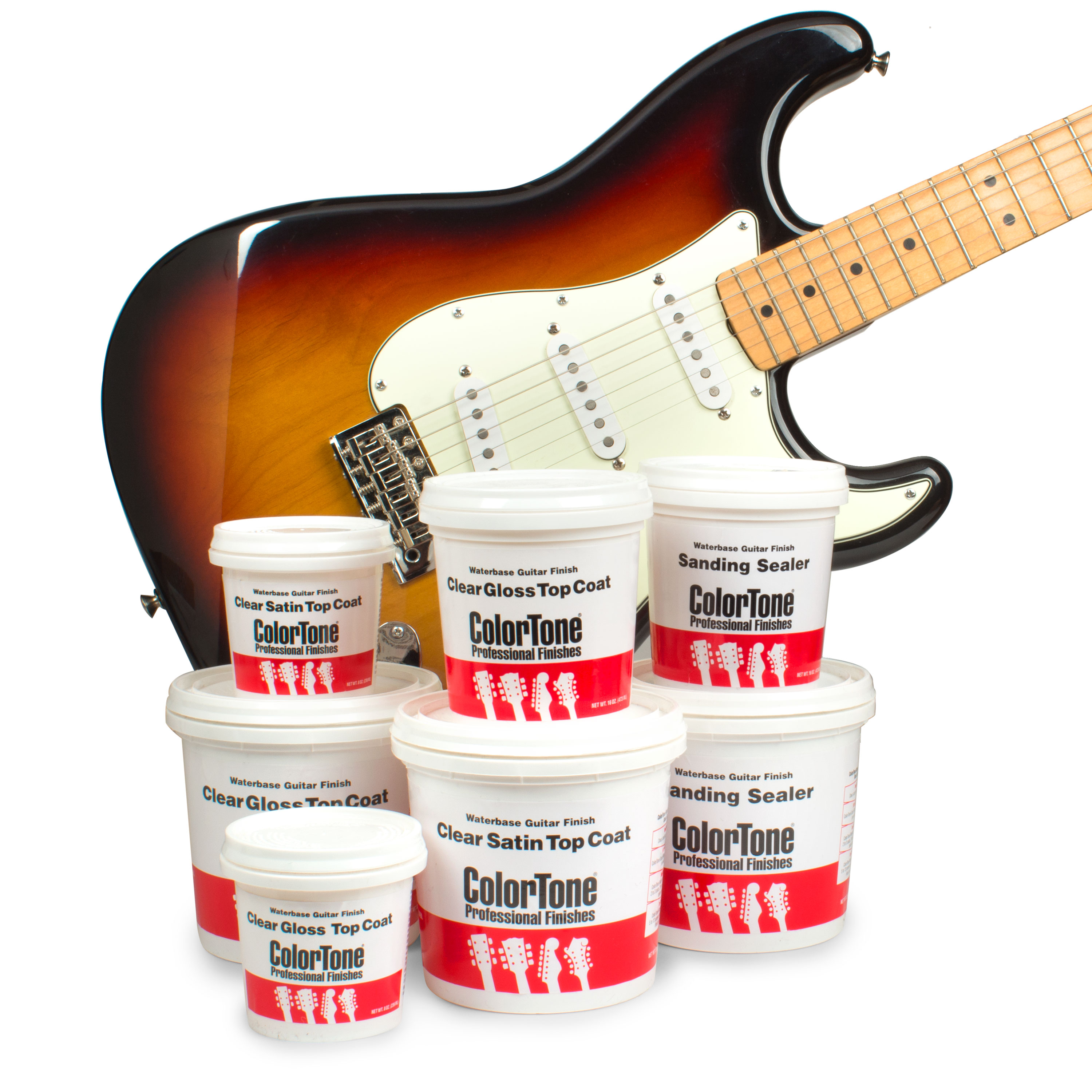 ColorTone Waterbase Guitar Finish, Gloss Top Coat