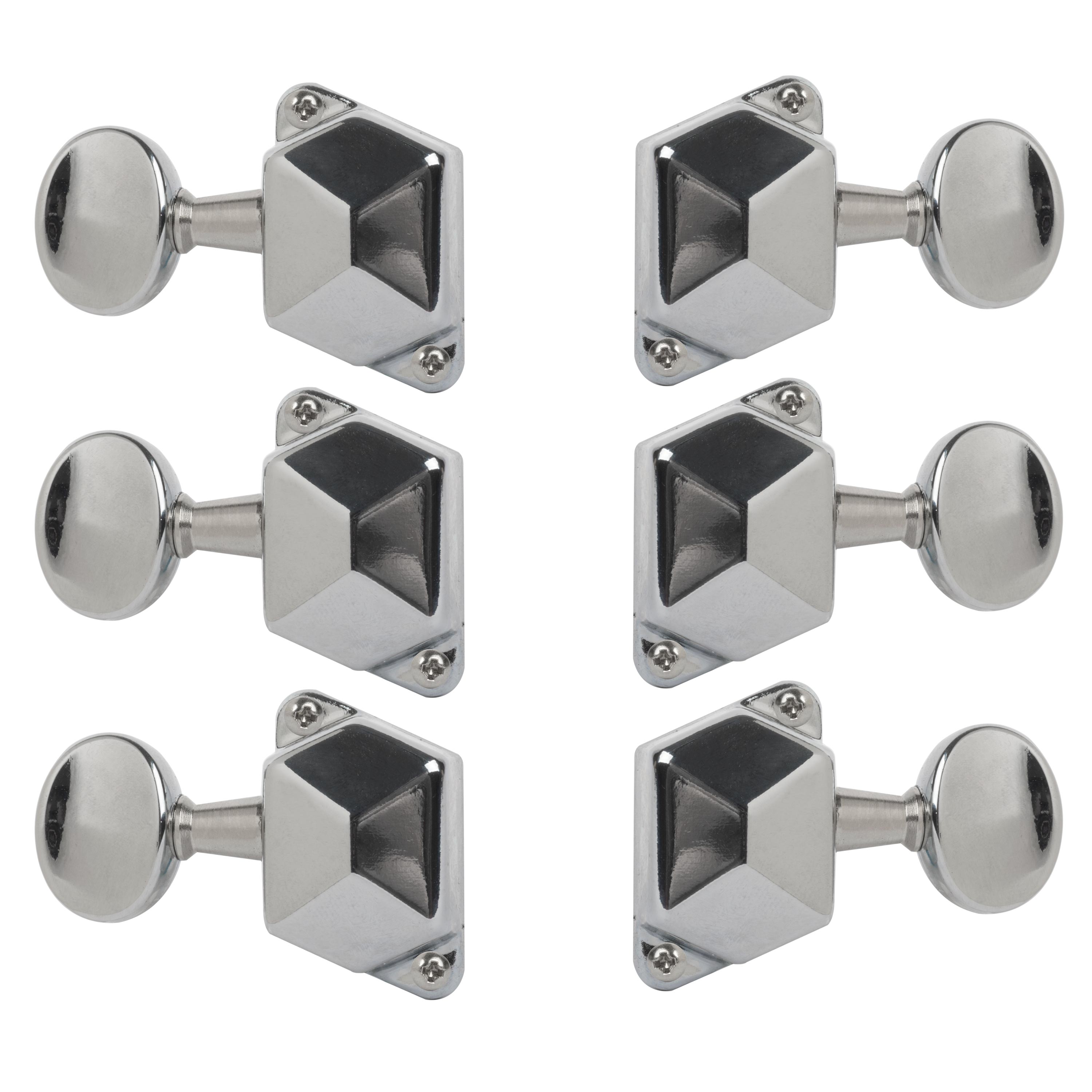 Economy Covered Gear 3+3 Tuners