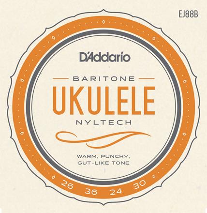 D'Addario Nyltech Ukulele Strings, Baritone (EJ88B)