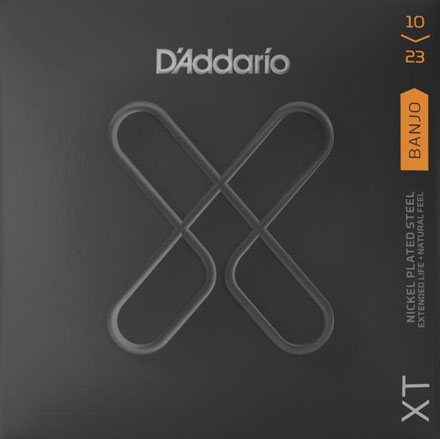 D'Addario XT Nickel Wound Banjo Strings, Medium (XTJ1023)