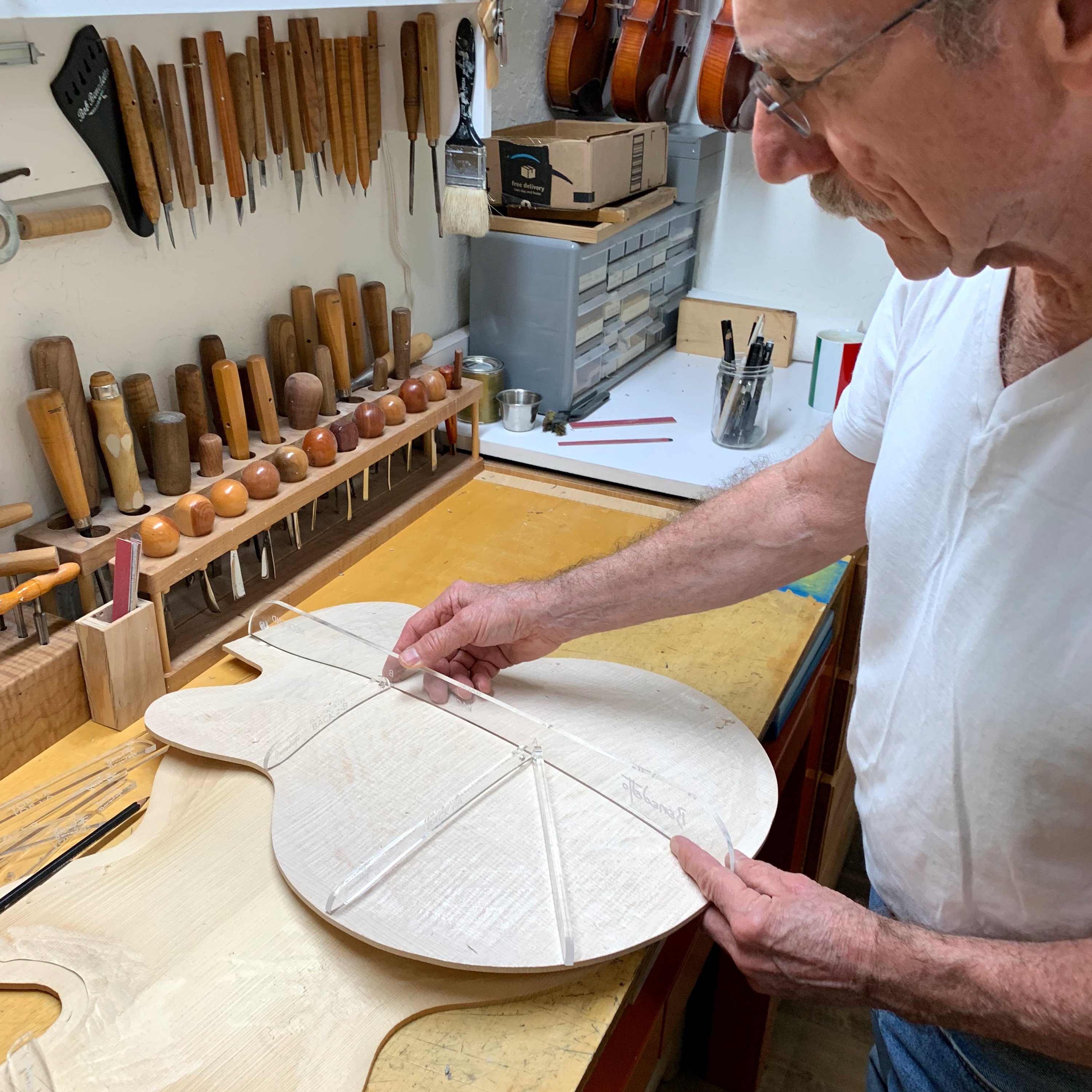 Benedetto Archtop Guitar Templates