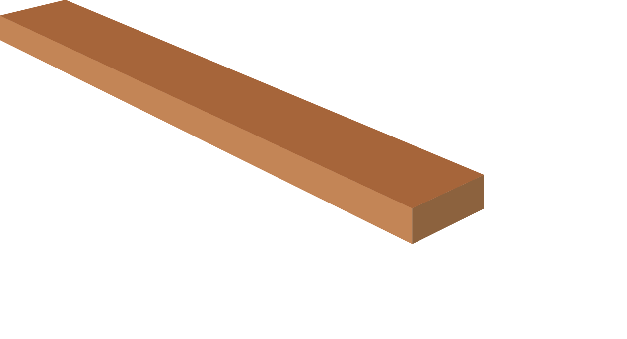 Honduran Mahogany Neck Blanks, AAA, 1" x 3" x 24"