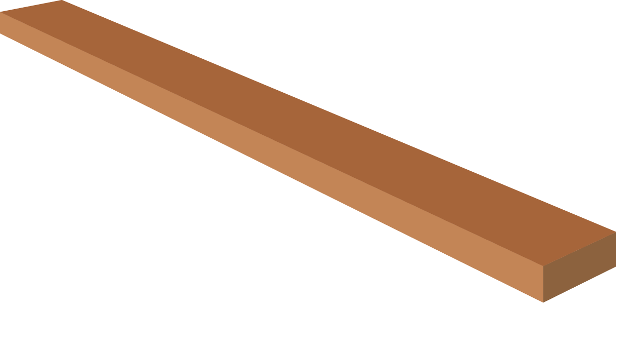 Honduran Mahogany Neck Blanks, AAA, 1" x 3" x 36"