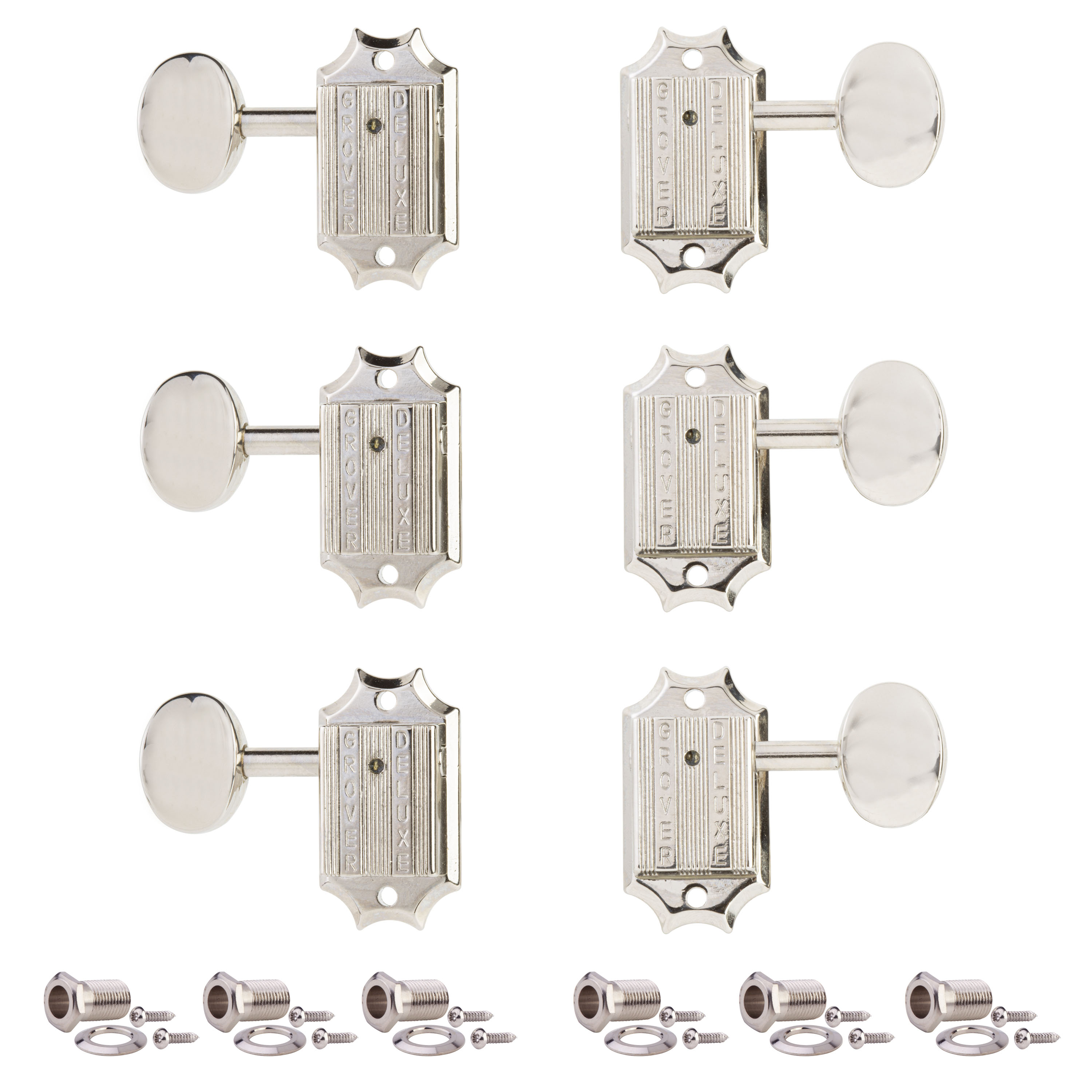Grover Vintage Deluxe (136 Series) 3+3 Tuners