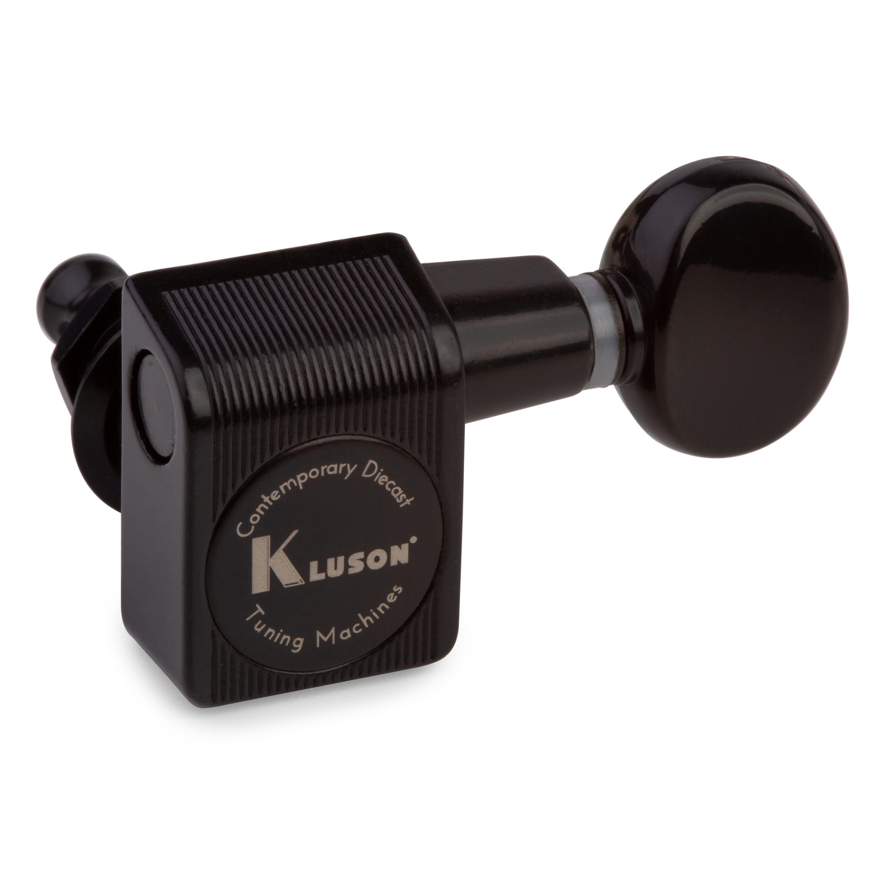 Kluson 6-In-Line Diecast 2-Pin Tuners for Fender Guitars