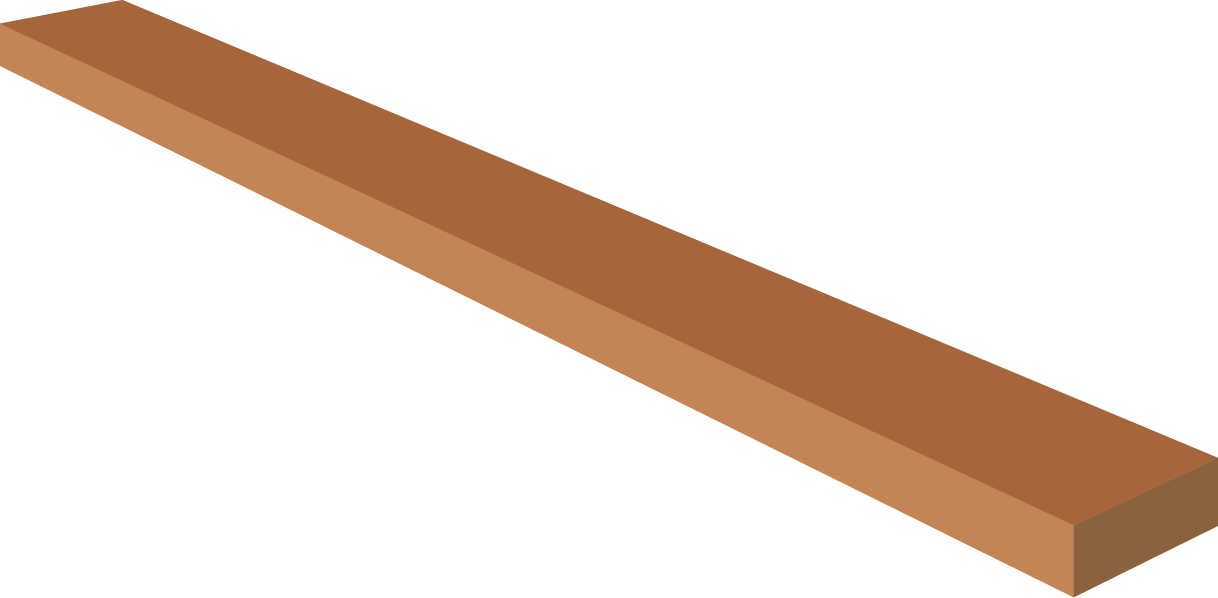 Spanish Cedar Neck Blanks, AAA, 1" x 3" x 36"