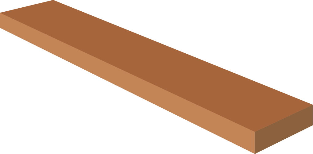 Spanish Cedar Neck Blanks, AAA, 1" x 4" x 24"