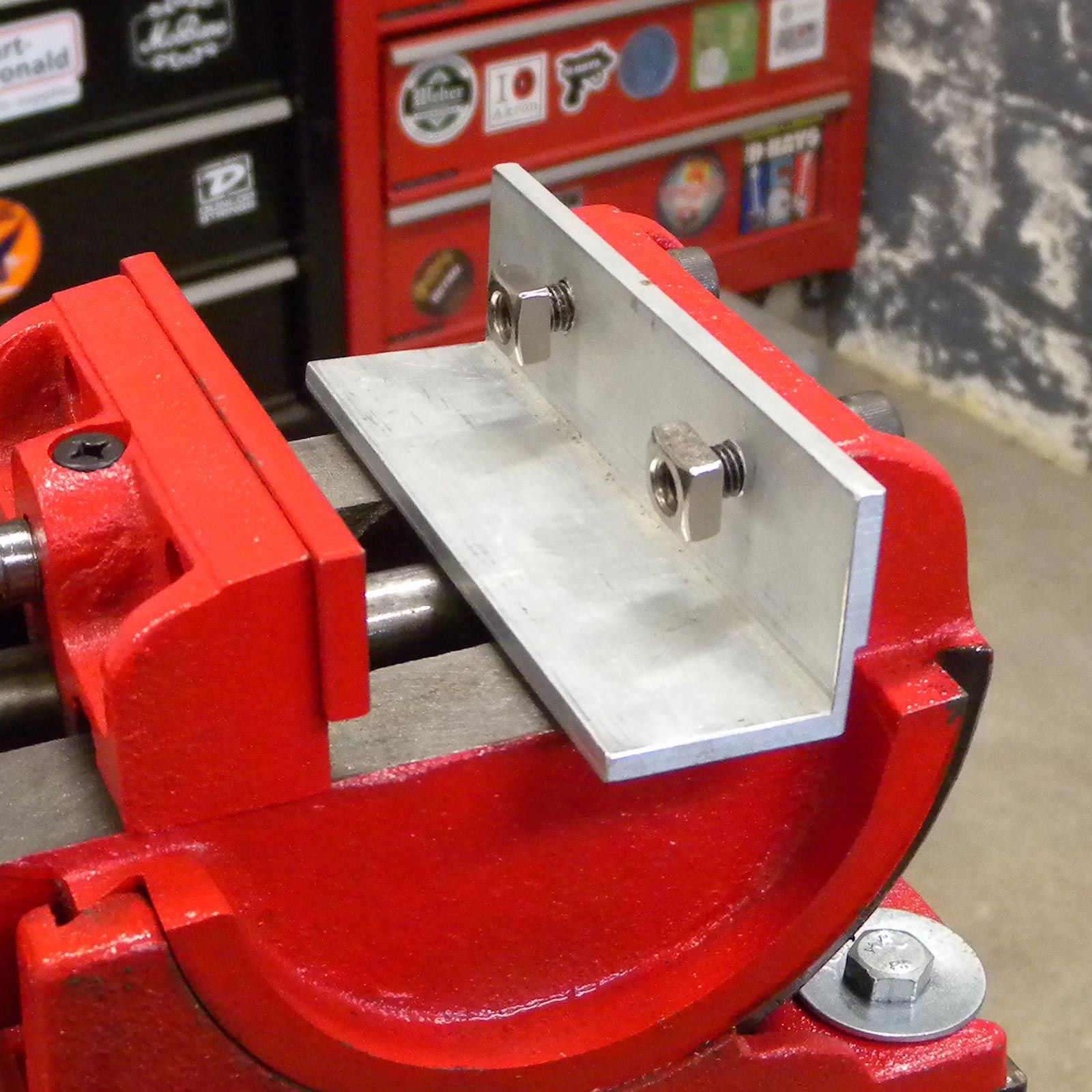 Neck Jig Bracket for Angle Vise
