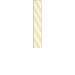 Ivoroid Celluloid Binding, .060" x .375" (1.52mm x 9.52mm)
