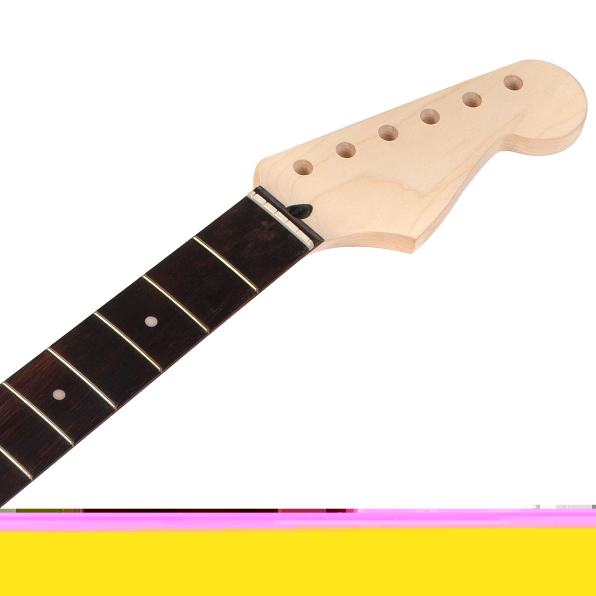 Mighty Mite Neck for Strat Guitar, With Indian Rosewood, 10mm Pegholes