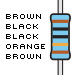 Resistors, 100K-ohm, 1% tolerance