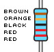 Resistors, 220K-ohm, 1% tolerance
