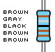 Resistors, 1.8K-ohm, 1% tolerance