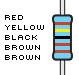 Resistors, 2.4K-ohm, 1% tolerance