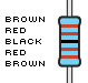 Resistors, 12K-ohm, 1% tolerance
