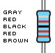 Resistors, 82K-ohm, 1% tolerance