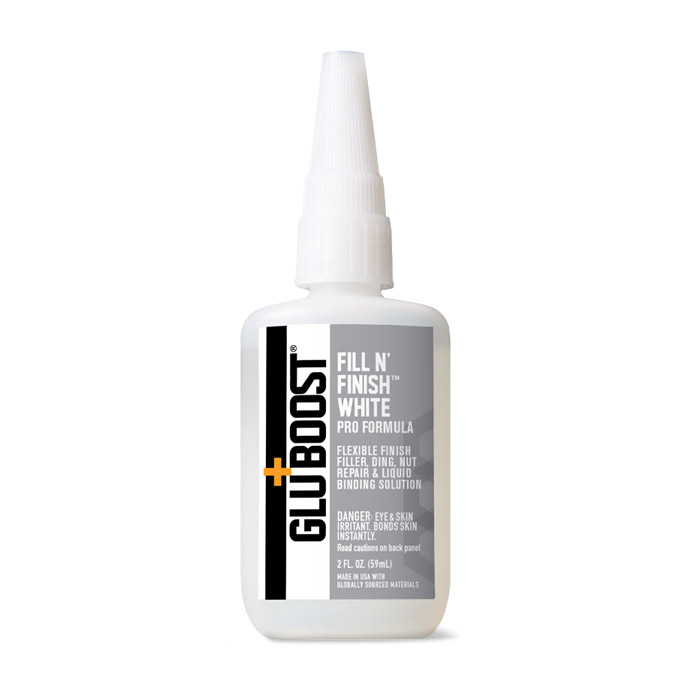 GluBoost Fill n' Finish, Original, White