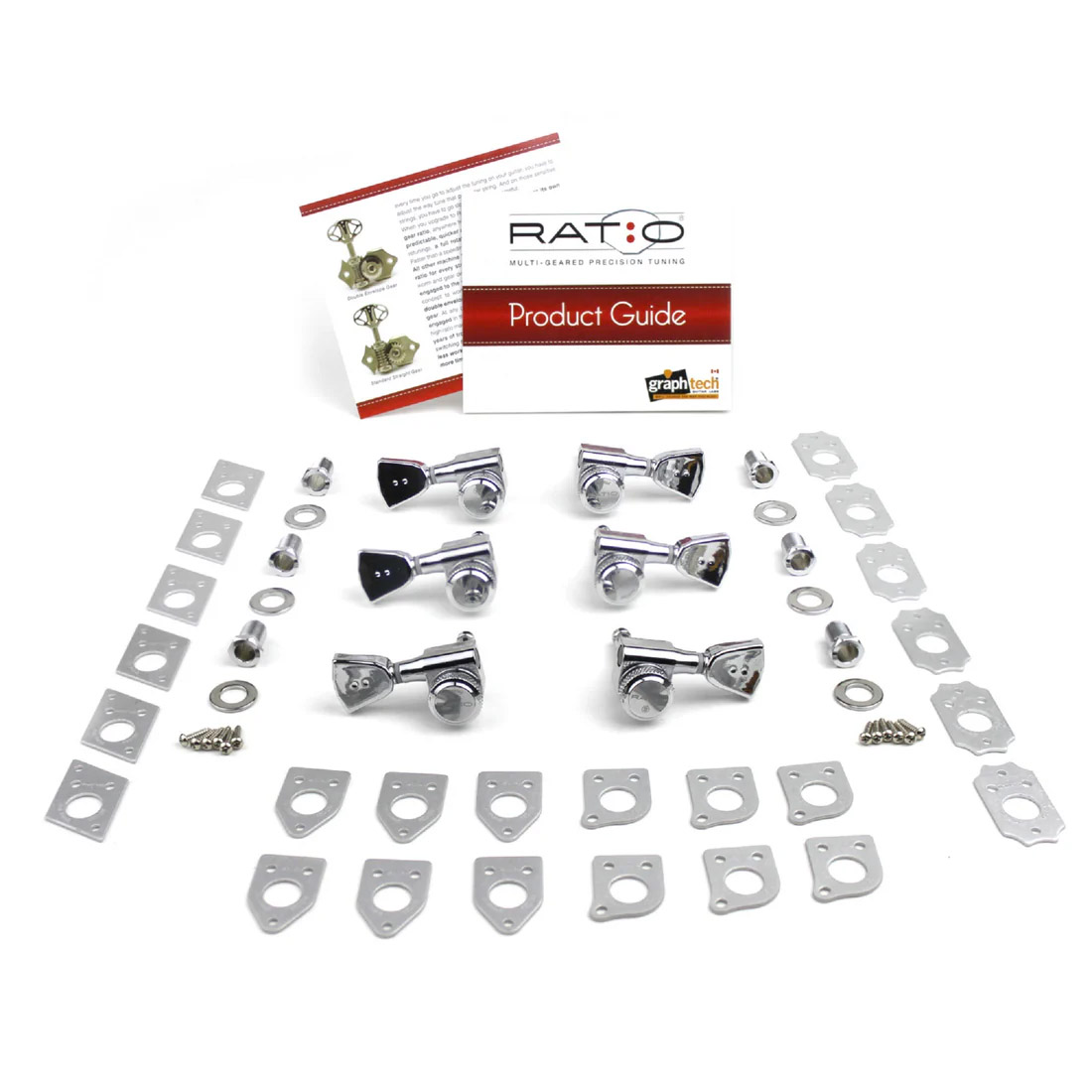 Graph Tech Ratio Electric Locking 3+3 Vintage-style Tuners