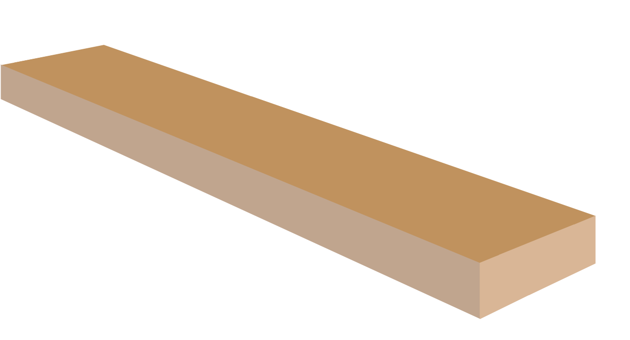 Black Limba Neck Blanks, AAA, 2" x 4" x 30"