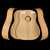 Jumbo-45 Acoustic Guitar Kit with Torrefied Red Spruce and Mahogany - 155