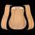 Figured Sapele Joined Back + Bent Side Set for Dreadnought Guitar - 011