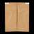 High-Flame Bigleaf Maple Torrefied Carved Top - 054