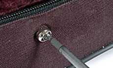 Removing the screw