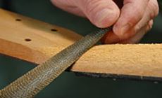 Shaping a D-18 neck 1