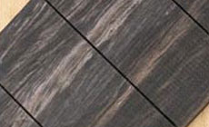 Streaked ebony