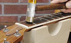 Hammering frets