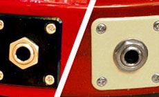 Photo: Les Paul jack plate