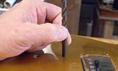 Measuring the hole
