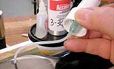 Super glue accelerator