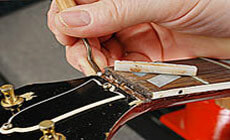 clean the nut slot