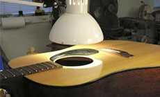Heating the pickguard