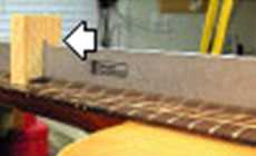 Neck set guage key