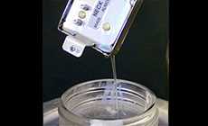 Draining wax