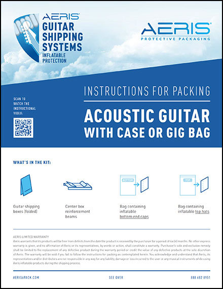 Guitar Shipping System Instructions