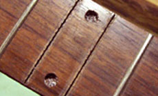 Removed inlay