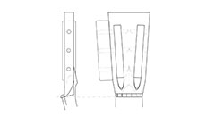 Slotted style necks