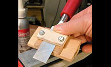 Photo: sharpening jig